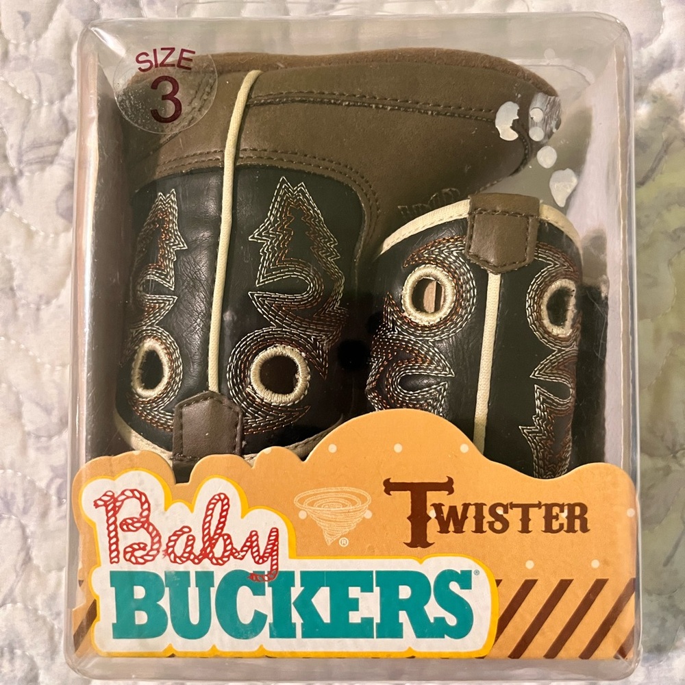 Twister Kids Boots - Brown